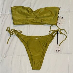 Jade Swim Set - Kaia Bottom + Ava Bandeau